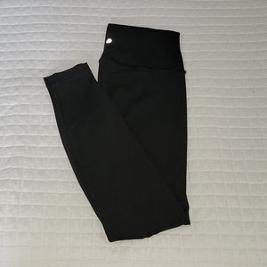 Lululemon leggings, high-waisted, 28", great condition, size 8